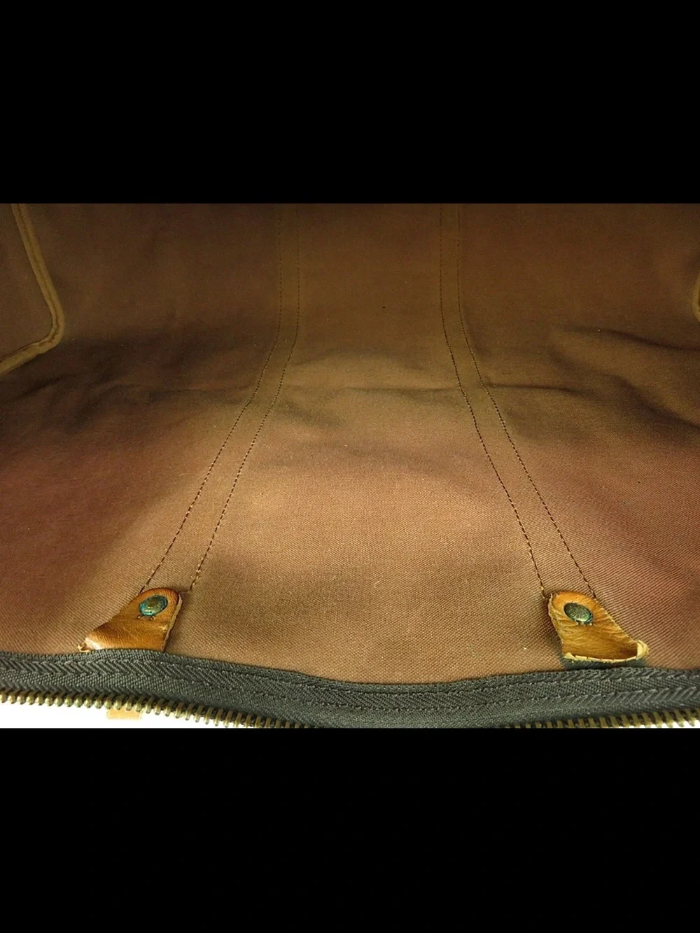 Louis Vuitton Brown Monogram Keepall Duffel Bag